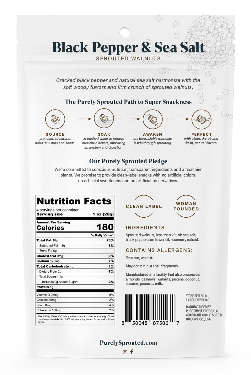 sprouted walnuts