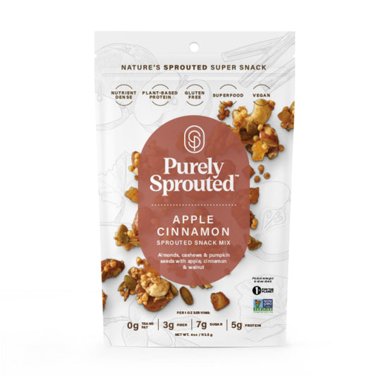 Apple Cinnamon Sprouted Snack Mix