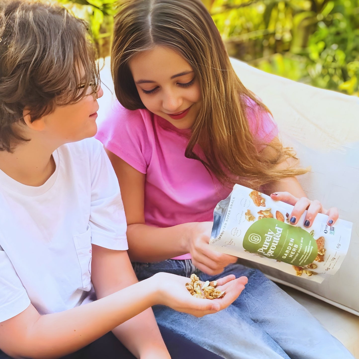 Garden Herb Sprouted Snack Mix