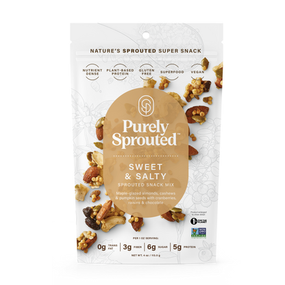 Sweet & Salty Sprouted Snack Mix