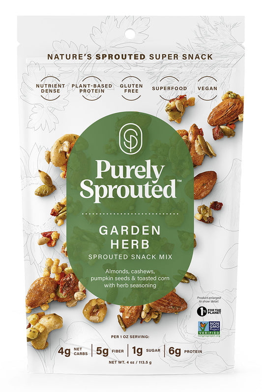 Garden Herb Sprouted Snack Mix