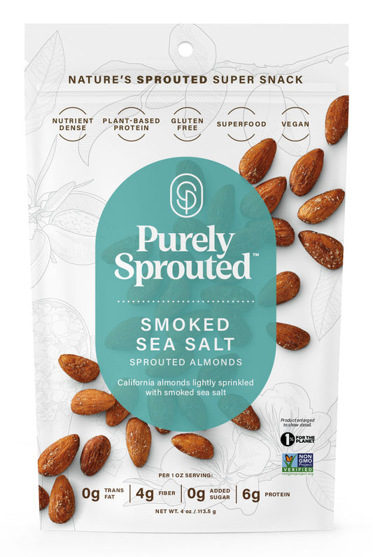 Smoked Sea Salt Sprouted Almonds