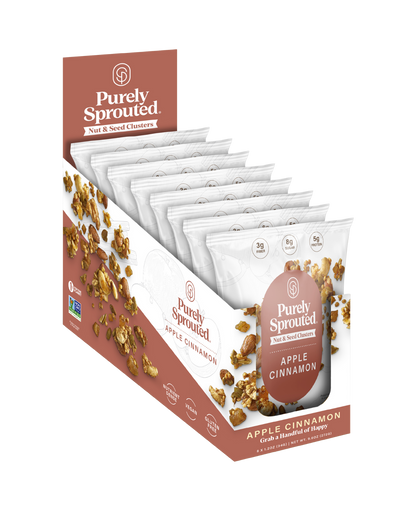 Apple Cinnamon Sprouted Snack Mix