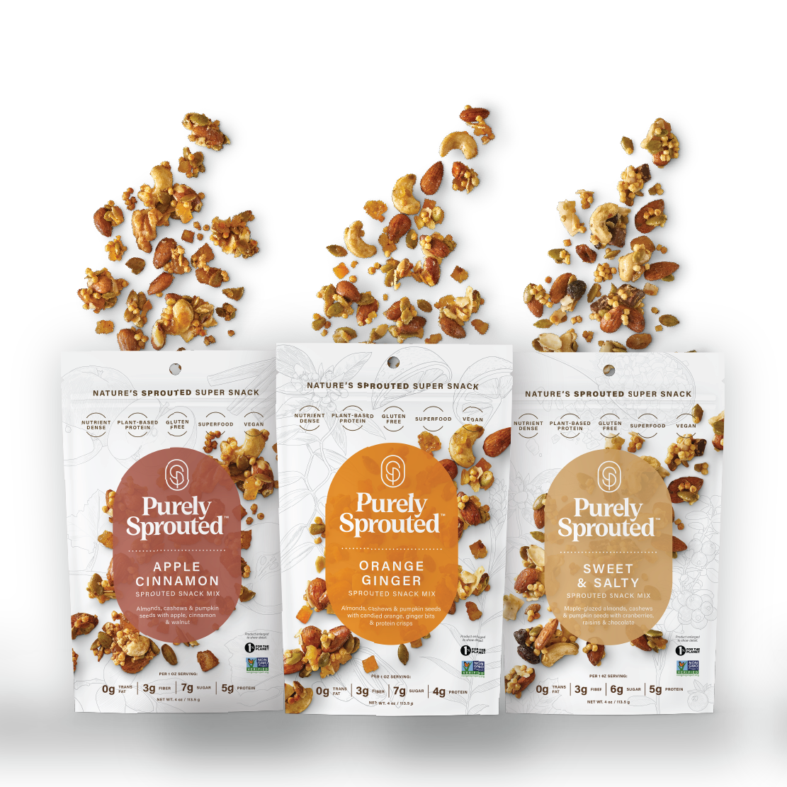 Sweet Sampler Nut Snack Packs