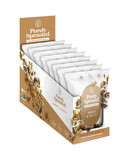 Sweet & Salty, Sprouted Snack Mix, Snack Pack, 8-Pack (1.2 Oz Each)